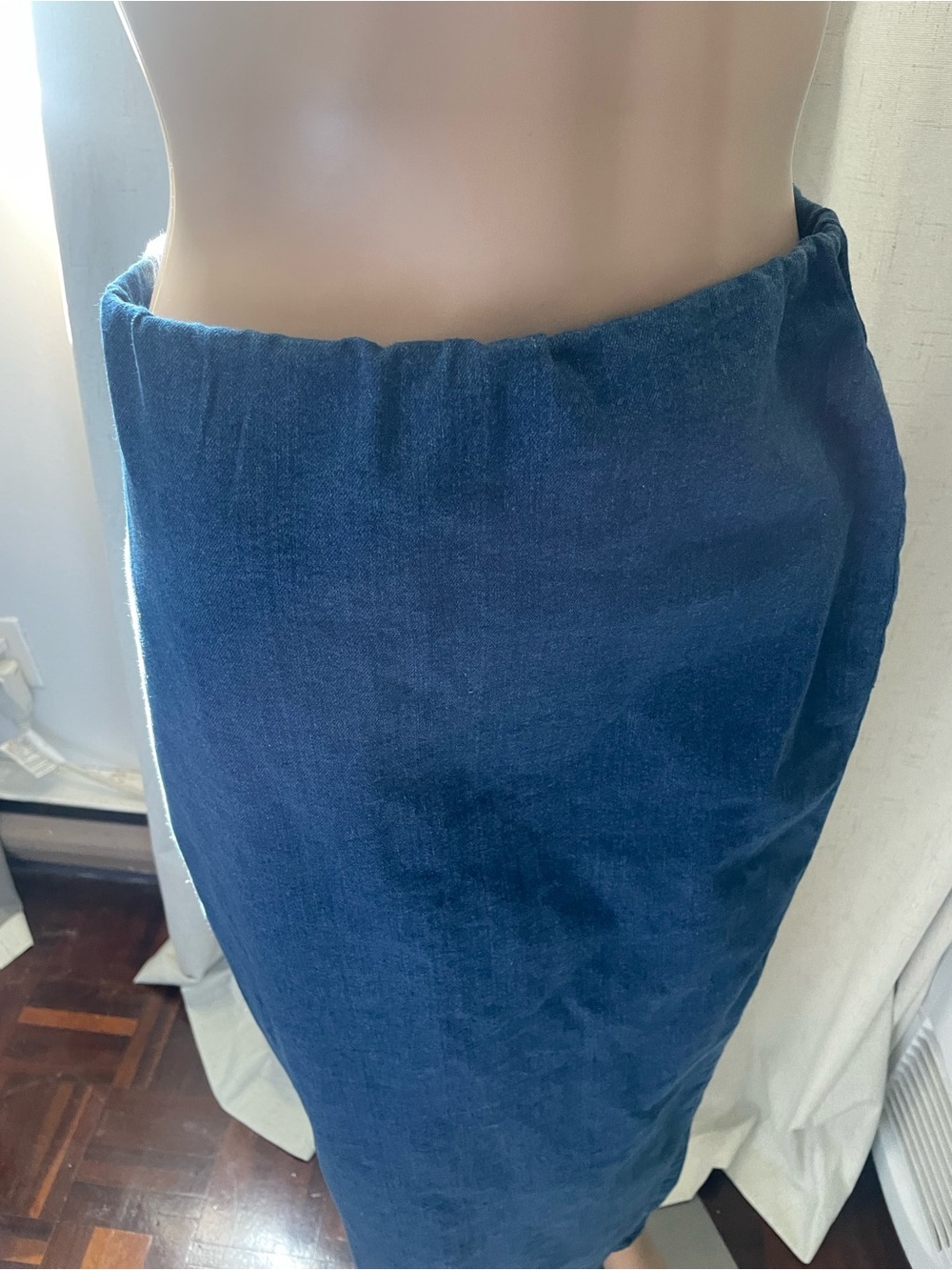 Forever 21 Dark Blue Pencil Skirt